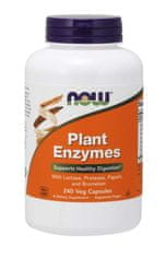 NOW Foods Plant Enzymes, 240 rastlinskih kapsul