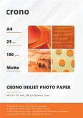 Crono PHPM4A, fotografski papir mat, A4, 180g, 25 kosov