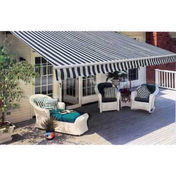 Vidaxl Ročno zložljiva tenda 300 cm