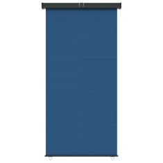 Greatstore Balkonska stranska tenda 140x250 cm modra