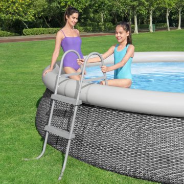 shumee Bestway Lestev za bazen z 2 stopnicama Flowclear 84 cm