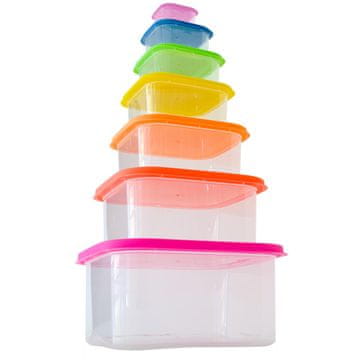 Northix 7x posod za hrano v različnih velikostih