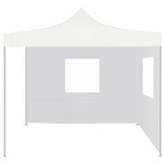 shumee Profesionalen zložljiv vrtni šotor z 2 stranicama 2x2 m bel