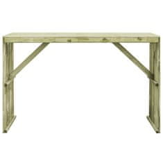 Vidaxl Barska miza 170x60x110 cm impregnirana borovina