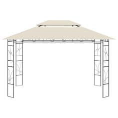 Greatstore Paviljon 4x3x2,7 m krem 160 g/m2