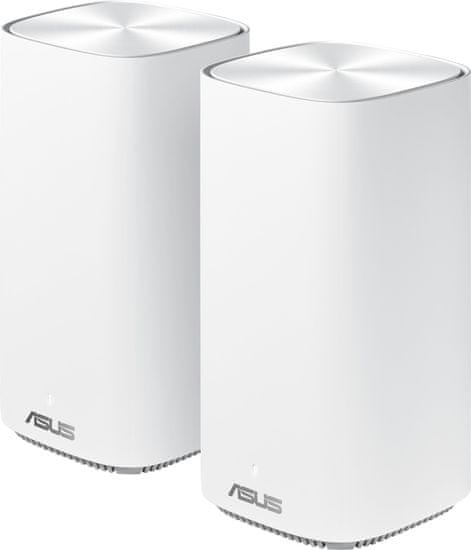 ASUS ZenWiFi AC Mini(CD6) mesh prepleteno omrežje, Wi-Fi 5, bel (90IG05S0-BU2410)