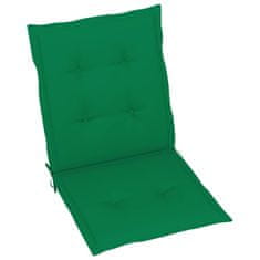 Vidaxl Blazine za vrtne stole 6 kosov zelene 100x50x4 cm