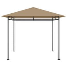 Vidaxl Paviljon 3x3x2,7 m taupe 180 g/m2