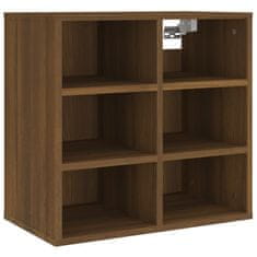 Vidaxl Omarice za čevlje 2 kosa Rjav hrast 52,5x30x50 cm