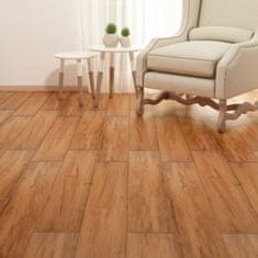Vidaxl PVC talne plošče 4,46 m2 3 mm barva naravne brestovine