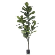Vidaxl Umetni lirastolisti fikus 160 cm