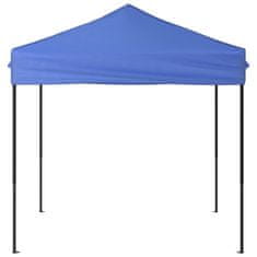 Vidaxl Zložljiv šotor za zabavo, modri, 2x2 m