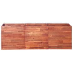 Vidaxl Visoka greda iz akacijevega lesa 150x50x50 cm