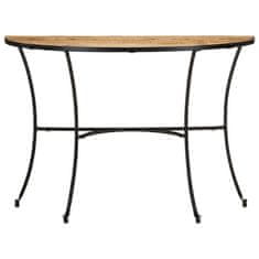 Vidaxl Stranska mizica 110x40x77 cm trden mangov les