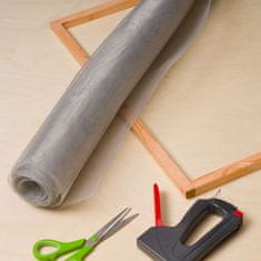 Nature Natire Mreža proti komarjem 1x2 m aluminij siva