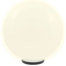 Vidaxl LED okrogla svetilka 50 cm PMMA