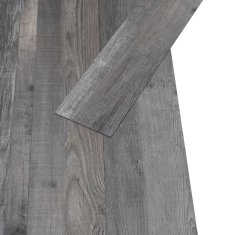 Vidaxl PVC talne plošče 5,02 m2 2 mm samolepilne industrijski les