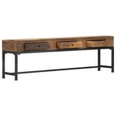 Vidaxl TV omarica 150x30x46 cm iz trdnega predelanega lesa