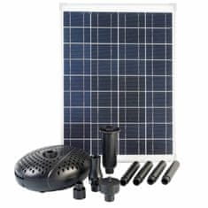 Vidaxl Komplet s solarno ploščo in črpalko SolarMax 2500