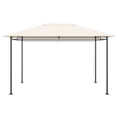 Vidaxl Paviljon 4x3x2,7 m krem 180 g/m2