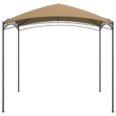 Vidaxl Paviljon 3x3x2,65 m taupe 180 g/m2