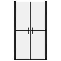 Vidaxl Vrata za tuš mlečna ESG (73-76)x190 cm