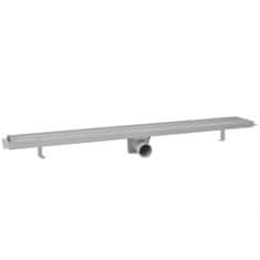 Vidaxl Kanaleta za tuš 2 kosa 930x140 mm nerjaveče jeklo