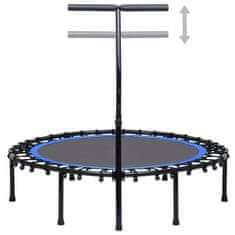 Greatstore Fitnes trampolin z ročajem 122 cm