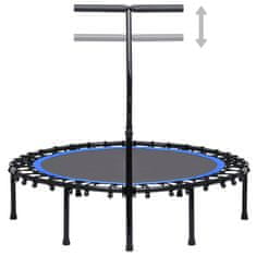 Vidaxl Fitnes trampolin z ročajem 122 cm