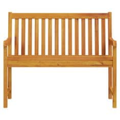 Vidaxl Vrtna klop 110 cm trden akacijev les