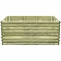 Vidaxl Visoka greda 106x56x48 cm impregnirana borovina