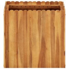 Greatstore Visoka greda 50x30x50 cm trden akacijev les