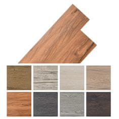 Vidaxl Samolepilne PVC talne plošče 5,02 m2 2 mm barva brestovine