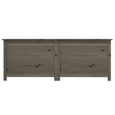 Vidaxl Zunanja škatla za blazine antracit 150x50x56 cm trden les jelke