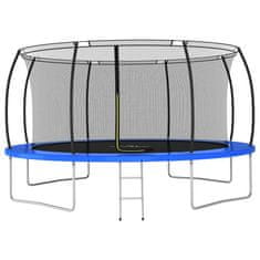 Vidaxl Trampolin komplet okrogel 460x80 cm 150 kg