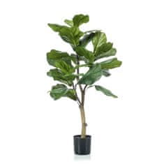 Vidaxl Umetni lirastolisti fikus 90 cm
