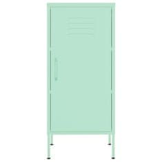 Vidaxl Omara za shranjevanje mint zelena 42,5x35x101,5 cm jeklo