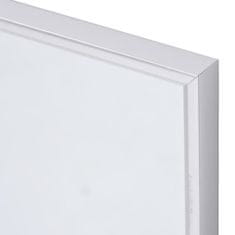 Vidaxl Ogledalo srebrno 100x60 cm