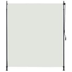 Vidaxl Zunanje rolo senčilo 200x270 cm krem