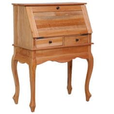 Vidaxl Pisalna miza 78x42x103 cm trden mahagonij