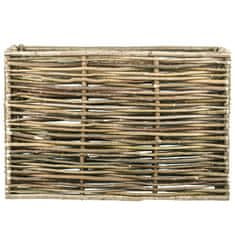 Vidaxl Visoka greda 120x40x80 cm iz lesa leske