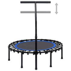 Vidaxl Fitnes trampolin z ročajem 102 cm