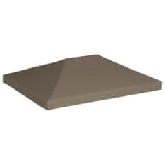 Greatstore Streha za paviljon 310 g/m2 3x3 m taupe