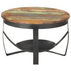 Vidaxl Klubska mizica Ø 68x43 cm trden predelan les