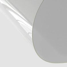 Greatstore Zaščita za mizo prozorna Ø 120 cm 2 mm PVC