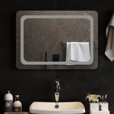 Greatstore LED kopalniško ogledalo 70x50 cm