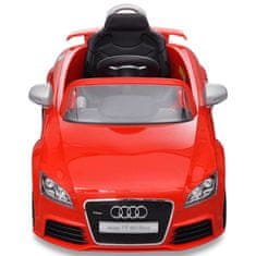 Greatstore Audi TT RS električni avto za otroke z dalinjcem rdeče barve