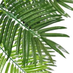 Vidaxl Umetna rastlina palma Phoenix z loncem 130 cm