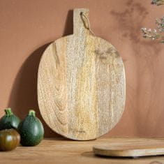 Homla SOSER MANGO lesena deska z ročajem 42x27 cm
