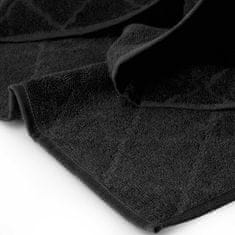 Homla SAMINE brisača z maroško deteljico črna 70x130 cm